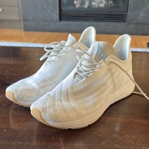 White Sneakers Size 7.5 SAYSH Brand, a women owned company!